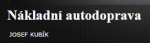 Nákladní autodoprava Kubík